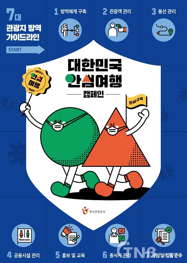 대한민국 안심여행 캠페인 포스터